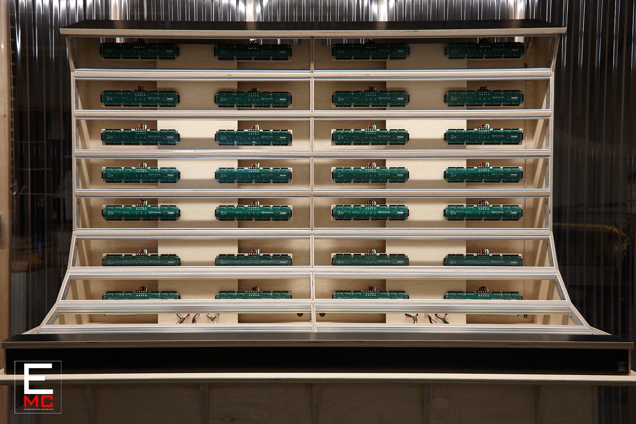 Custom Powered Large Format Eurorack Cases